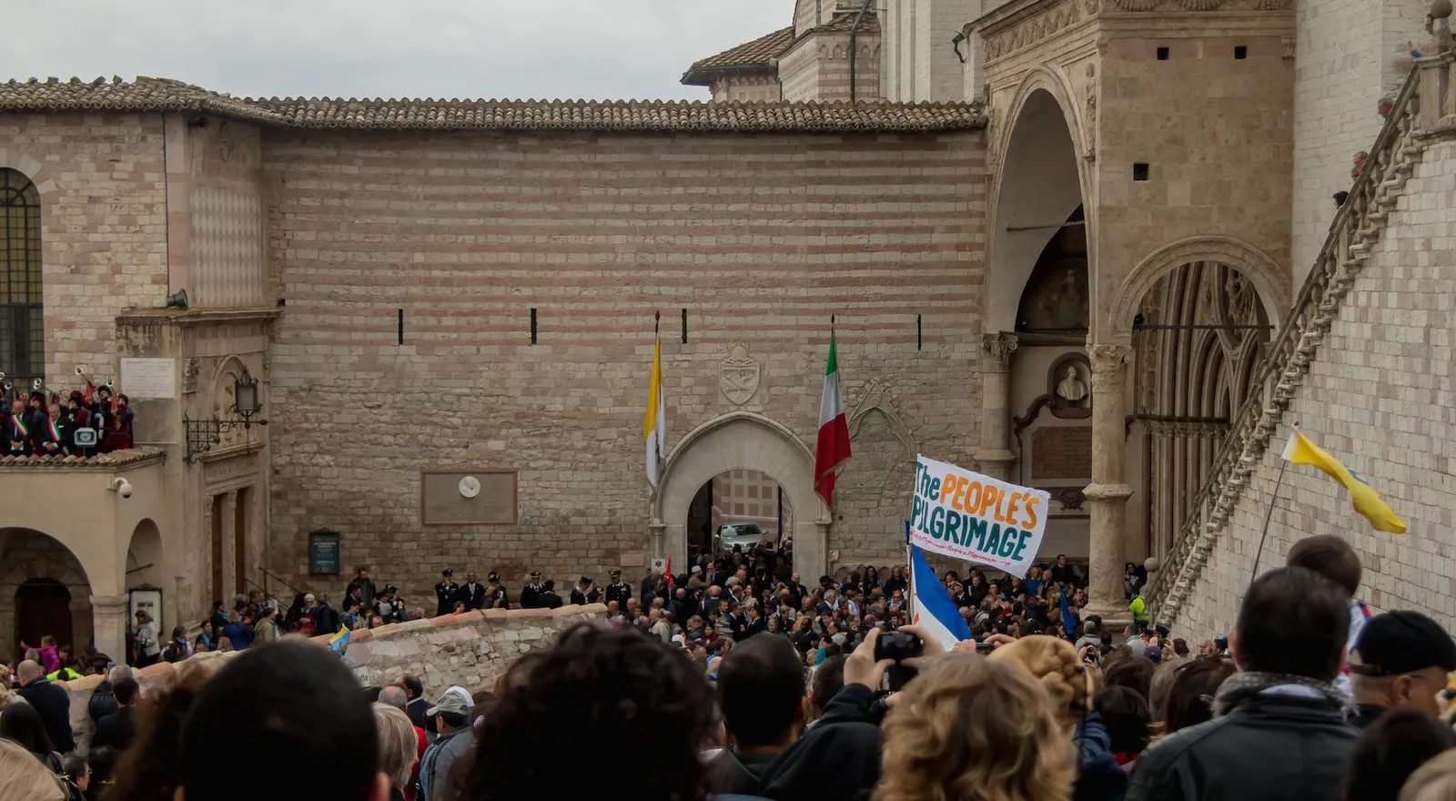 Peoples Pilgrimage at the feast day of St Francis of Assisi.
