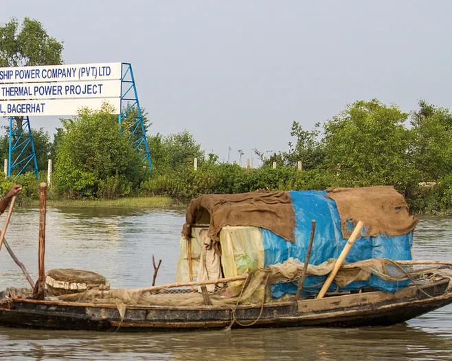 Fisherman on Poshur River