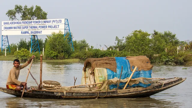 Fisherman on Poshur River