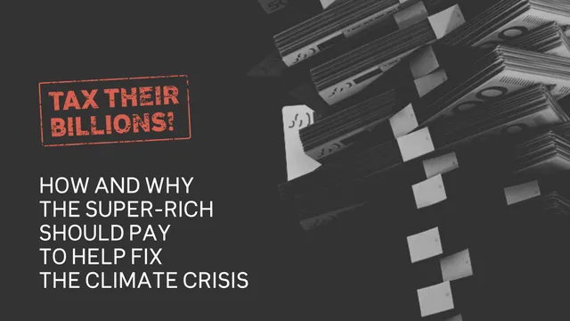 Tax their Billions Dossier cover