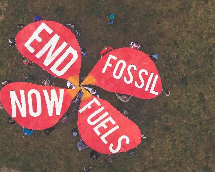 end fossil fuels now