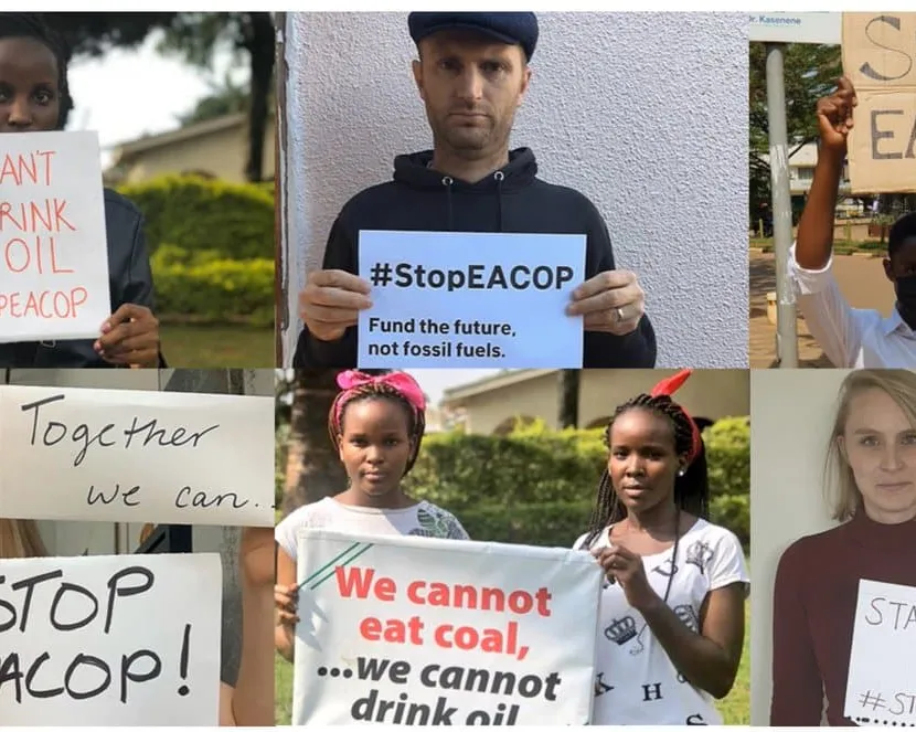 Selfie wall Stop EACOP