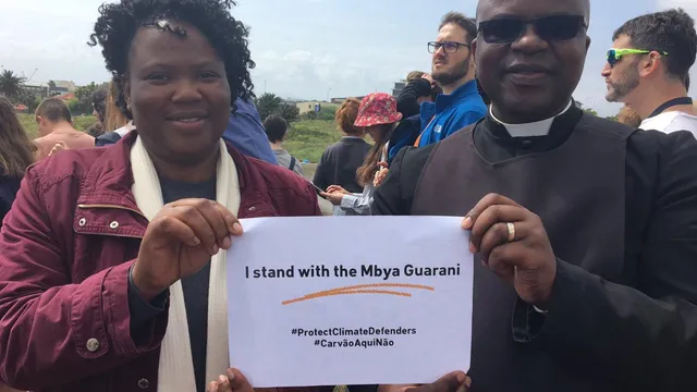 solidariedade ao povo Mbya Guarani
