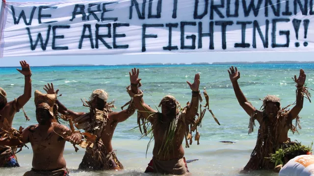 We are not drowning. We are fighting