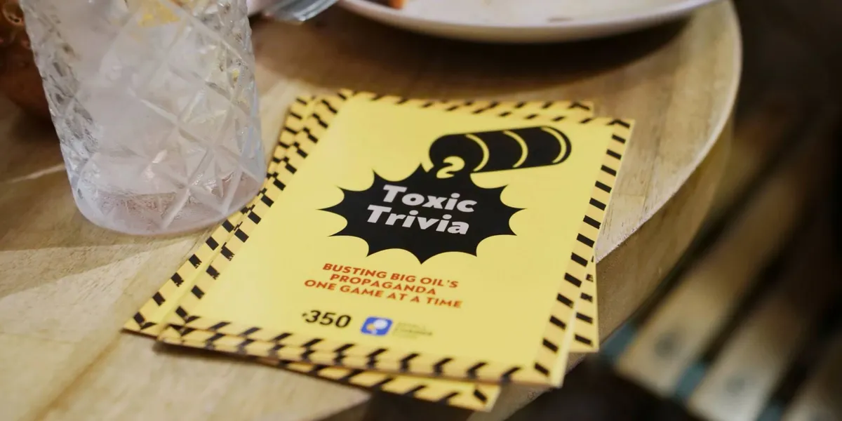 Toxic Trivia Cards game