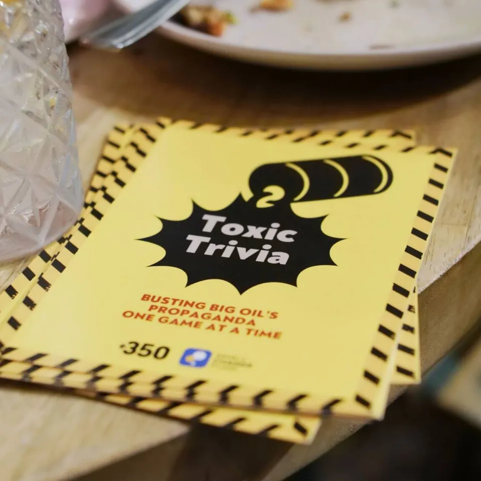 Toxic Trivia Cards game