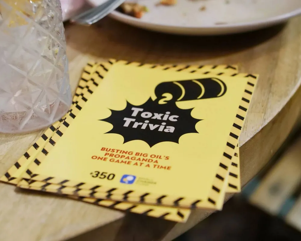 Toxic Trivia Cards game