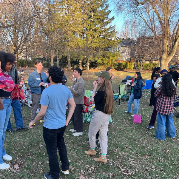 Toxic Trivia outdoor gathering