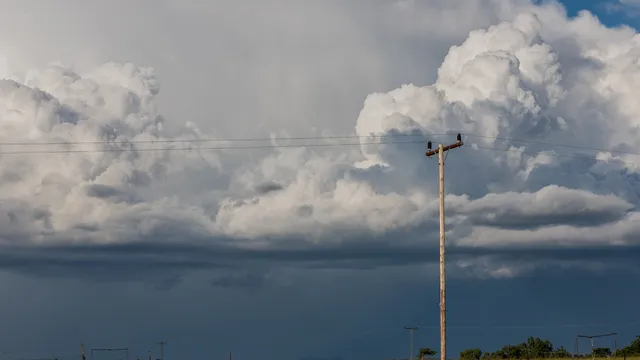 Weather and electric line