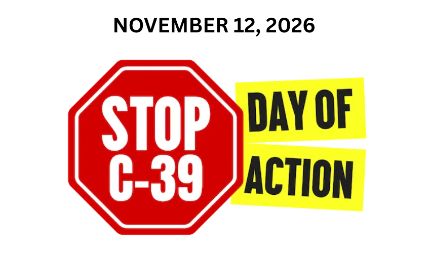 Stop C-39 Day of Action