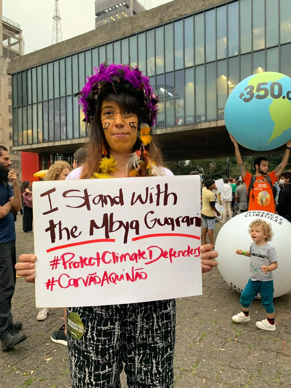 solidariedade ao povo Mbya Guarani