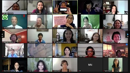 Closing zoom conference with ASL participants