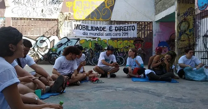 Ameciclo incentiva o uso da bicicleta - mobilização ativa