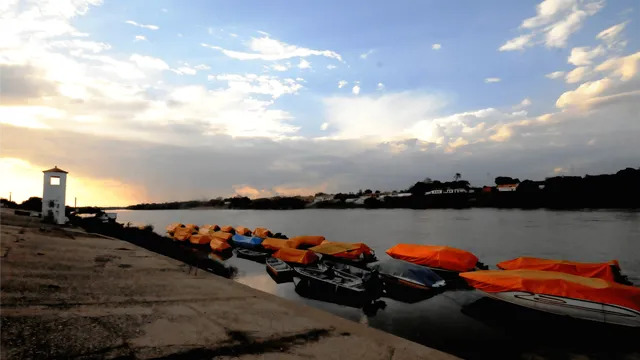 Rio Parnaíba em Floriano, Piauí