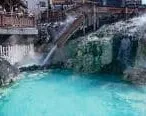 Gunma spring in Japan, water for luck and love