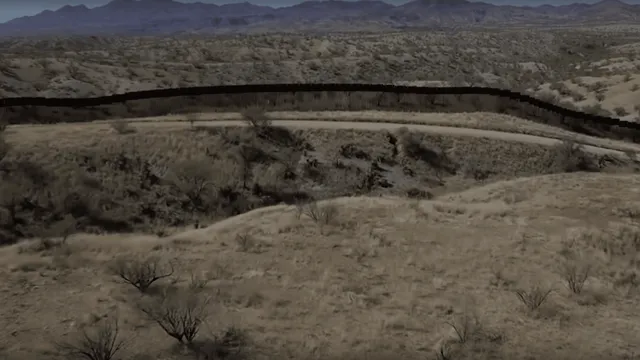 Border wall between Mexico and the United States
