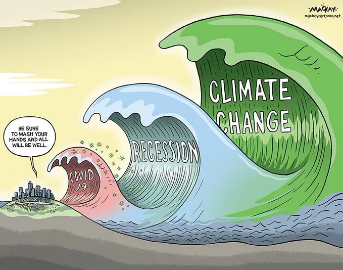 tsunami of bad news