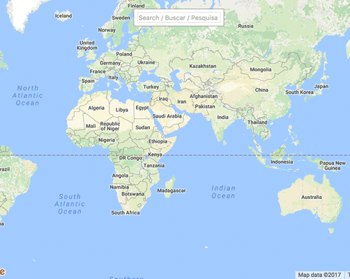mapa GDM