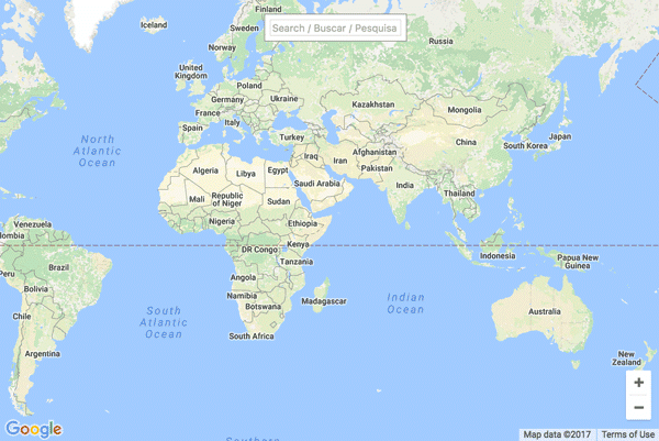 mapa GDM