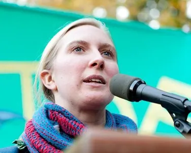 May Boeve, diretora da campanha internacional 350.org (Foto: Divulgação/350.org)