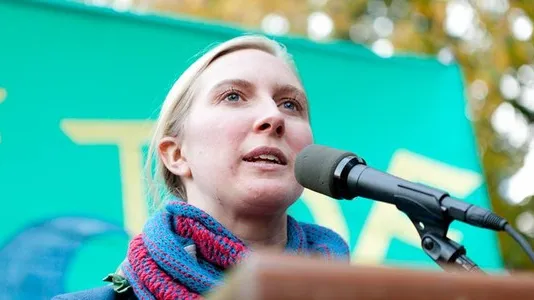 May Boeve, diretora da campanha internacional 350.org (Foto: Divulgação/350.org)