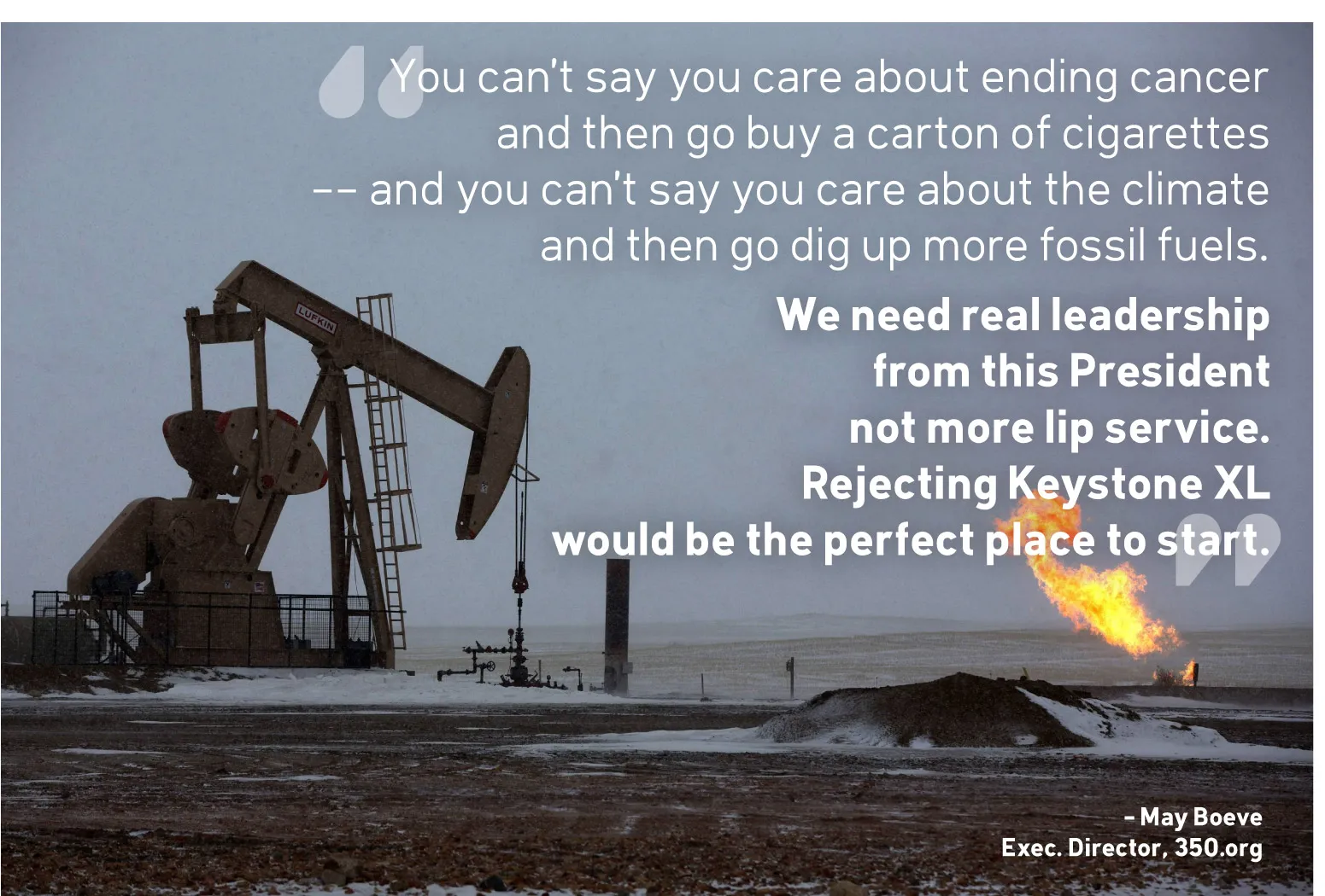 oil well flare may cigarettes quote