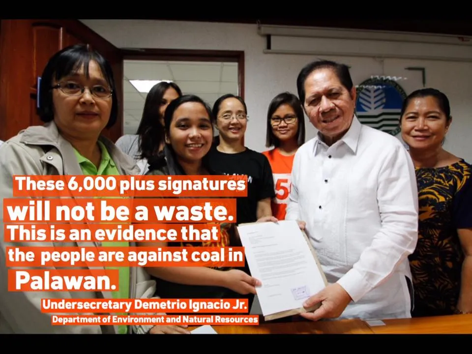 6000+ petitioners filed at DENR Photo: AC Dimatatac