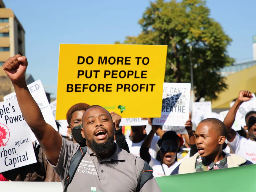 people before power march