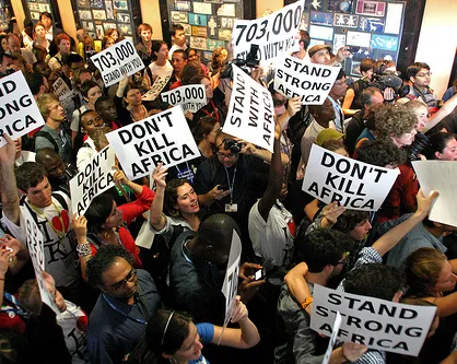 Protest in Durban