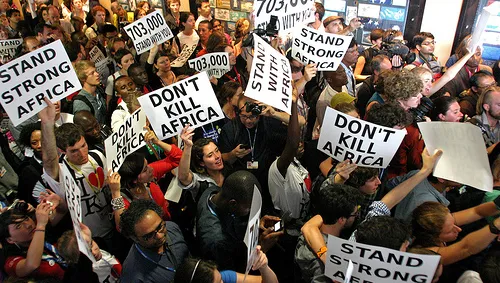 Protest in Durban