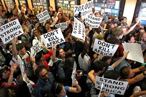 Protest in Durban