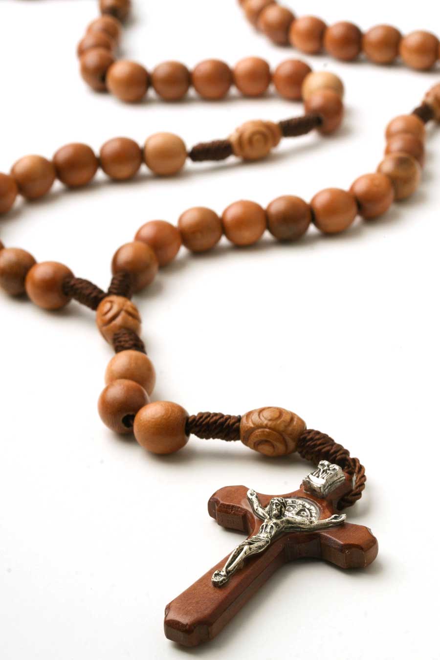 Olive Wood Rosary for Men and Women