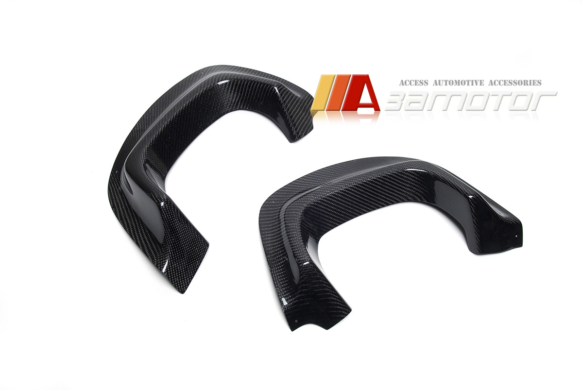 Carbon Fiber Rear Bumper Exhaust Heat Shields for Subaru Impreza VAB