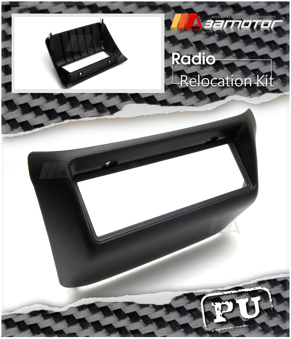 OEM Radio Relocation Kit for 0306 Mitsubishi Evolution EVO 7 8 9 EVO7