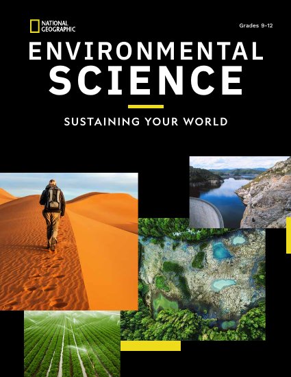Environmental Science Sustaining Your World Overview Brochure