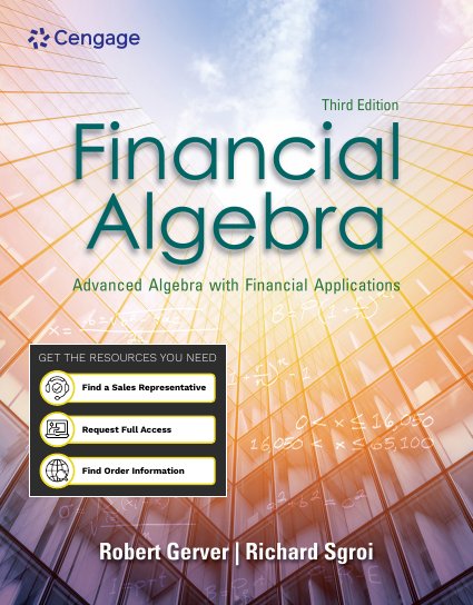 APE Math Financial Algebra 3e