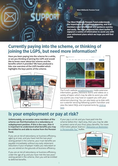 Member Pension Support