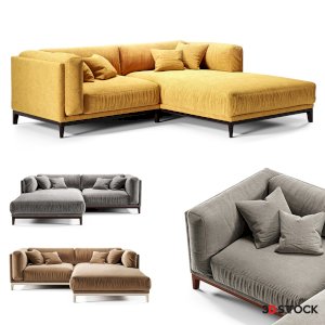 Sofa Modern 3d model 