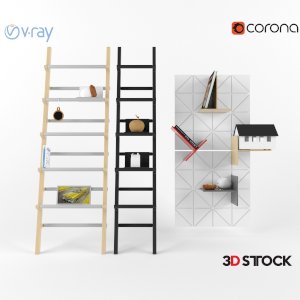 Decorative Ladder & Rack