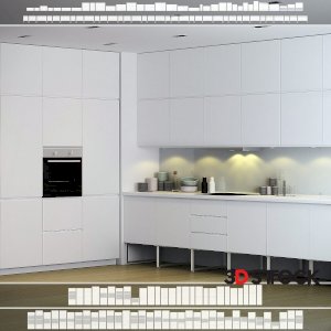 kitchen cabinet doors 3d model