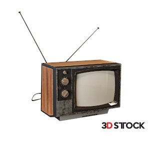 Retro 3d tv 