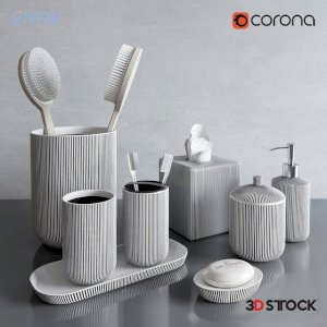 bathroom_bottles 3dmax fbx accessories 3dmax vray corona fbx  3dmax with textures