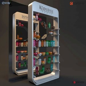 makeup stand 3dmax vray corona model sets