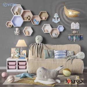 toys3dmaxvraychildroom
