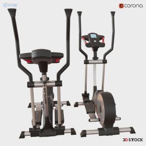 elliptical-trainer fitness 3d model