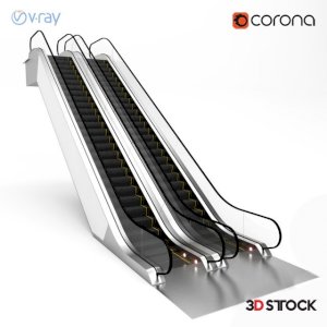  escalator /3d model