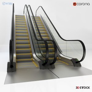 escalator model /3d model