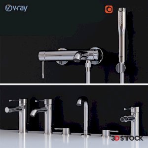 models of shower heads for bathroom and kitchen faucets /3d model