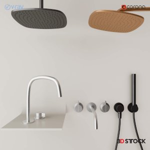 kitchen faucet head bathroom shower head/3d model