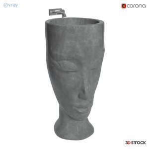 historical concept work sculpture sink bathroom toilet/3d model